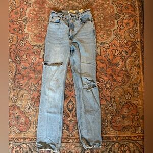Abercrombie & Fitch Light Blue Denim